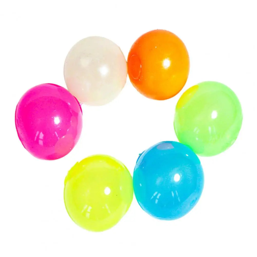 Sticky glowing balls